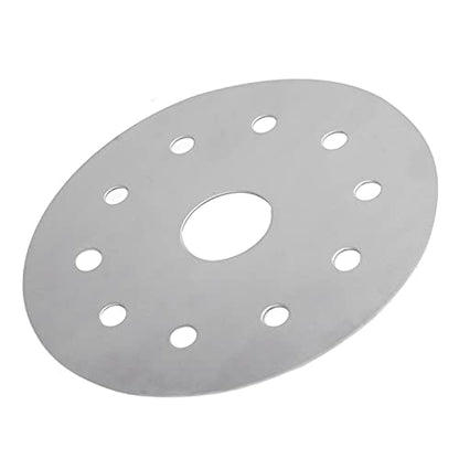  Heat Diffuser Plate Heat Diffuser Plate Stainless Steel Heat Diffuser Stainless Steel Induction Cooktop Converter Disk For Gas Stove Glass Cooktop Magnetic Cookware (Diameter 13.8CM)