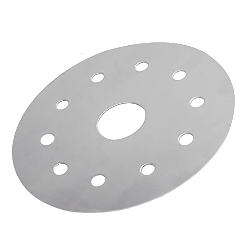  Heat Diffuser Plate Heat Diffuser Plate Stainless Steel Heat Diffuser Stainless Steel Induction Cooktop Converter Disk For Gas Stove Glass Cooktop Magnetic Cookware (Diameter 13.8CM)