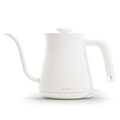  The Kettle | Electric Lightweight Gooseneck Kettle | Stainless Steel | 0.6L (20fl Oz) Capacity | Neon Light Indicator | Perfect For Tea And Coffee | K02H-WH | White | US Version