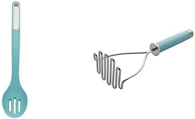 KitchenAid Gourmet Stainless Steel Wire Masher, 10.24-Inch, Black & Classic Multifunction Can Opener / Bottle Opener, 8.34-Inch, Black