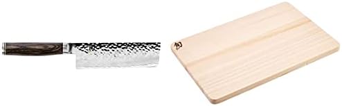  Shun Cutlery Premier 5.5" & Cutlery Premier Boning & Fillet Knife 6”, Easily Glides Through Meat And Fish, Authentic, Handcrafted Japanese Boning, Fillet And Trimming Knife