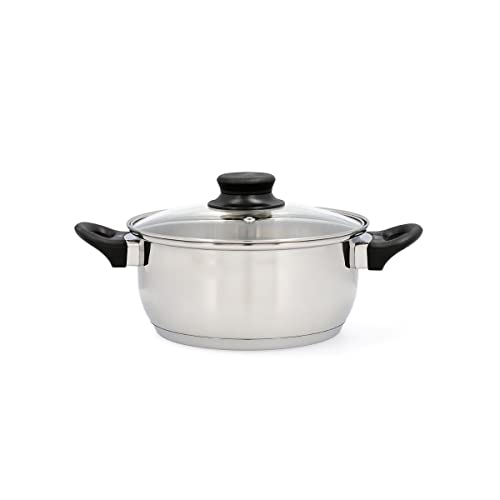  Habitat QD Stainless Steel Saucepan 22 X 10.5 Cm