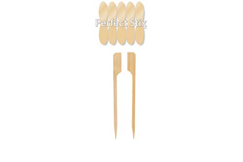  Addle Pick 7-200 7" Bamboo Paddle Pick Skewers (Pack Of 200)