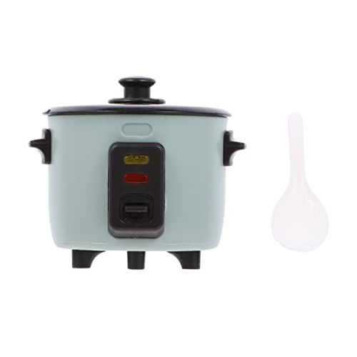  Kisangel Mini Brands Play Food Miniature Rice Cooker Rice Cooker Simulation Rice Cooker Mini Rice Cooker Model Appliance Kitchen Mini Brands Play Food