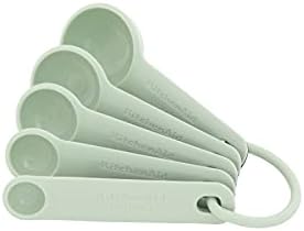 KitchenAid Measuring Spoons, Set Of 5, Aqua Sky