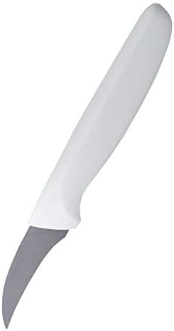  White 2” Paring Knife - Sharp Kitchen Knife - Ergonomic Handle, Pointed Tip - Color Coded Kitchen Tools By The Kosher Cook