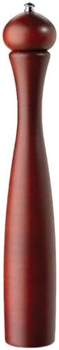  ' Mill Marsala Collection Pepper Mill, Cinnabar - 4 Inch, Adjustable Coarseness Fine To Coarse, MADE IN U.S.A.