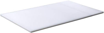  Plastic Cutting Board 18x30 1/2" Thick White, NSF Approved Commercial Use