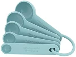KitchenAid Measuring Spoons, Set Of 5, Aqua Sky