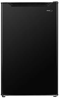  DCR033B1WM 3.3 Cu.Ft. Compact Refrigerator, Mini Fridge With Chiller For Bar, Living Room, Den, Basement, Kitchen, Or Dorm, White