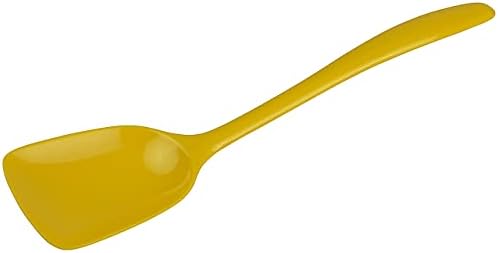  Hutzler 11 Inch Melamine Flat-Front Spoon, Cobalt Blue