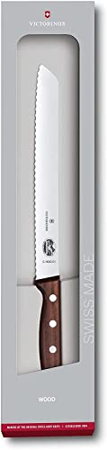 Victorinox 8.3-Inch Wood Bread Knife With Wavy Edge