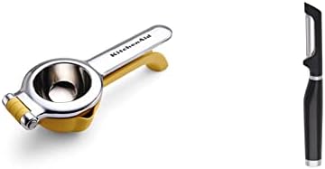  Citrus Squeezer, Standard, Yellow & KE112OHOBA KitchenAid Classic Euro Peeler, One Size Black 2
