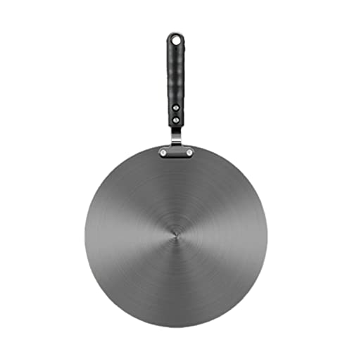  Aluminum Heat Conduction Plate Induction Diffuser Plate With Handle Anti- Slip Thread Design Defrosting Tray For Electric Gas Stove