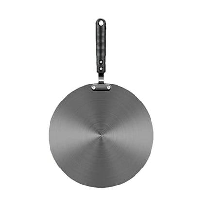  Aluminum Heat Conduction Plate Induction Diffuser Plate With Handle Anti- Slip Thread Design Defrosting Tray For Electric Gas Stove