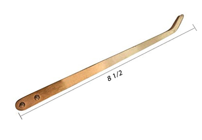  Pper Tongs, 8- 1/2 Curved