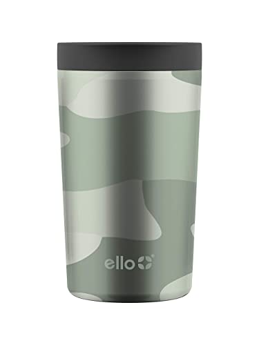  Jones Stainless Steel Travel Coffee Mug - Travel Tea Mug, 11oz, Camo