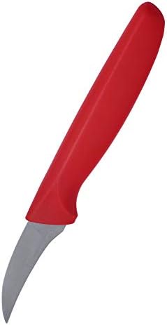  White 2” Paring Knife - Sharp Kitchen Knife - Ergonomic Handle, Pointed Tip - Color Coded Kitchen Tools By The Kosher Cook