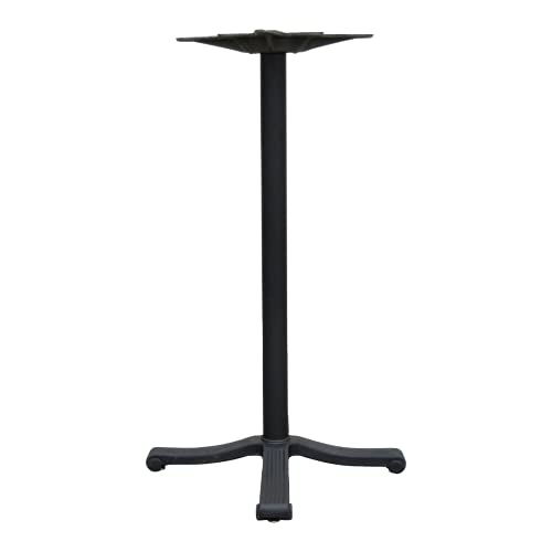  Bar Height Metal Table Base For Restaurants 22W X22D X40.75H | Our Cast Iron Table Base Is Perfect For Restaurants, Coffee Shops, Lounge Areas, And More |THT4302-22BH Made In North America