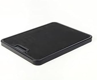  Medium Appliance Rolling Tray – Black, Home Kitchen Counter Organizer, Integrated Rolling System, Non-Slip Pad Top For Coffee Maker, Stand Mixer, Blender, Toaster