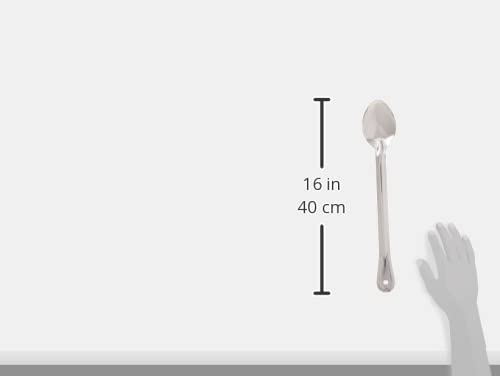  BSOT-15 Solid Stainless Steel Basting Spoon, 15-Inch