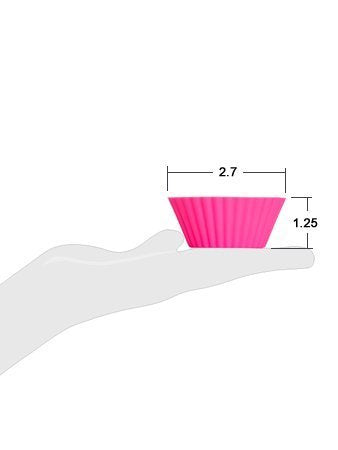  Silicone Cupcake Liners For Baking And Bonus Gift Jar, Pack Of 12 Reusable Muffin Liners Baking Cups Molds For Baking, Bento Lunch Box Accessories, Moldes De Silicona Para Reposteria