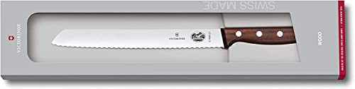 Victorinox 8.3-Inch Wood Bread Knife With Wavy Edge