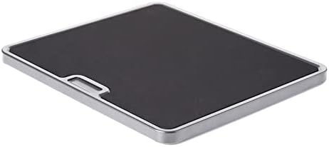  Medium Appliance Rolling Tray – Black, Home Kitchen Counter Organizer, Integrated Rolling System, Non-Slip Pad Top For Coffee Maker, Stand Mixer, Blender, Toaster