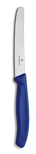 Victorinox Swiss Classic Tomato And Table Set, 6 Pieces Paring Knife, Set Of 6, Blue