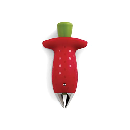  Chef'n Original Stem Gem Strawberry Huller, Red/Green -