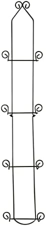  Tripar 4 Tier Vertical Black Plate Rack For Collectible Plates, Plaques, Dishes, & China