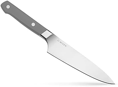  5.5 Inch Utility Knife - Medium Kitchen Knife For Chopping And Slicing - High Carbon Stainless Steel Sharp Cooking Knife, Gray