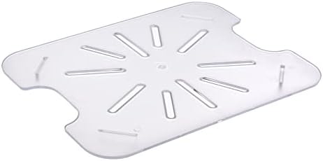  Luston 6-Pack Polycarbonate Food Pan,Half Size, 4" Deep,clear,NSF