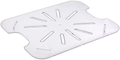  Luston 6-Pack Polycarbonate Food Pan,Half Size, 4" Deep,clear,NSF