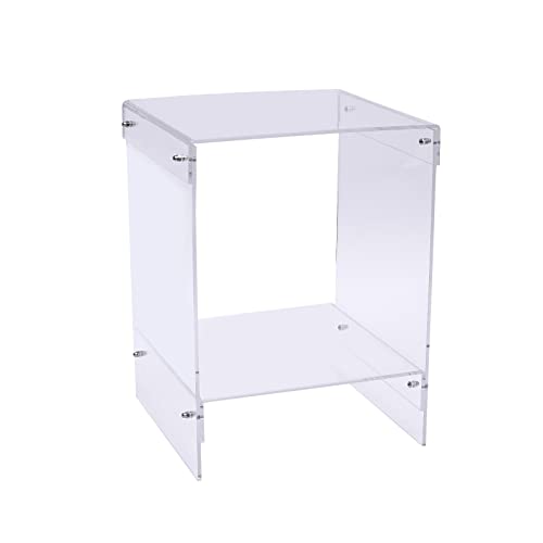  Table End Table Side Table Clear Nightstand For Living Room Bedroom Home Decoration
