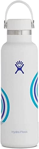 Hydro Flask YDRO FLASK - Travel Coffee Flask 354 Ml (12 Oz) - Vacuum Insulated Stainless Steel Travel Mug With Leak Proof Flex Sip Lid - BPA-Free - Wide Mouth - Stone