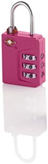  Ravel Smart By Conair Travel Sentry 3-Dial Lock; TSA Approved - Orange