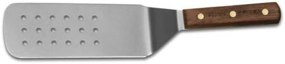  Dexter-Russell All-Purpose Fork, Stainless Steel With Walnut Handle, Made In The USA, 10-1/2