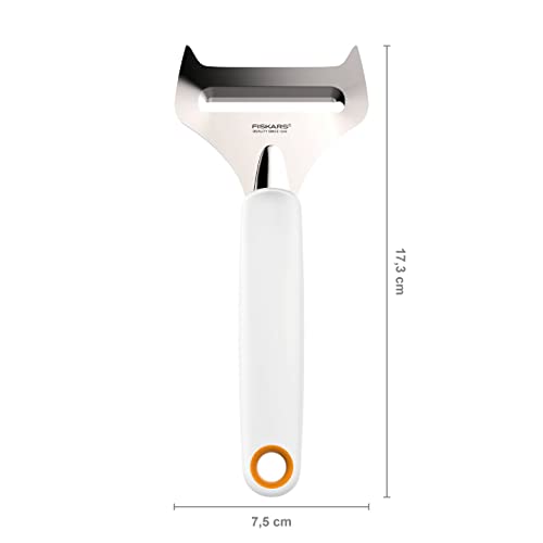 Fiskars Soft, Stainless Steel/Synthetic Material Cheese Slicer, One Size, White