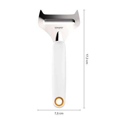 Fiskars Soft, Stainless Steel/Synthetic Material Cheese Slicer, One Size, White