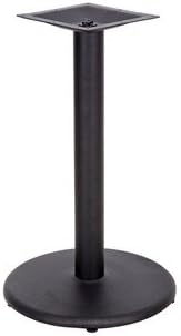 Beverly 18'' Round Restaurant Table Base With 3'' Dia. Table Height Column