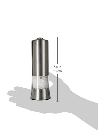 Zassenhaus "Gera" Electric Salt Mill, 7-Inch