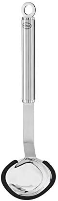 Rösle 10633 Saucenlöffel Sauce Spoon, 27 X 8,5 X 5 Cm, Silver-Coloured/Black