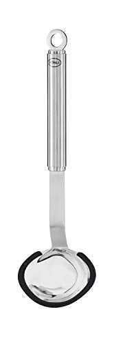 Rösle 10633 Saucenlöffel Sauce Spoon, 27 X 8,5 X 5 Cm, Silver-Coloured/Black