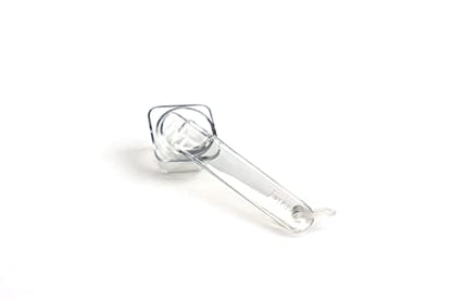  Visual Measuring Spoons By Welcome Industries | Fractions Made Clear, Dishwasher Safe, Fits In Spice Jars, Easy To Read, Smart & Fun With Kids. Made In USA And Women-owned.