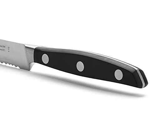  Rcos Tomato Knife, 130 Mm (5"), Black