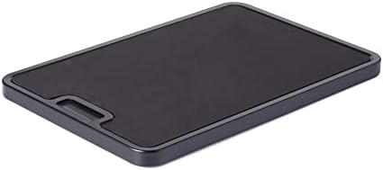  Medium Appliance Rolling Tray – Black, Home Kitchen Counter Organizer, Integrated Rolling System, Non-Slip Pad Top For Coffee Maker, Stand Mixer, Blender, Toaster