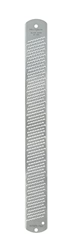 Microplane All-Stainless Steel Lemon Zester Tool, Blade Made In The USA