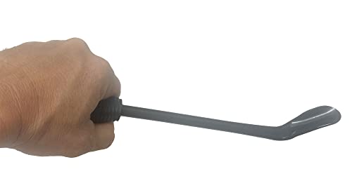  Sluice Fox Prospecting Crevice Tool; Huntley Style Spoon Scoop Scraping Tool For Gold Panning Kits; 11 Inch Heavy Duty Scraping Pry Bar With Paydirt Spoon Tip