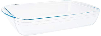 FTE RECT RED WITH LID 40 X 27 Cm 4.5 L OCU